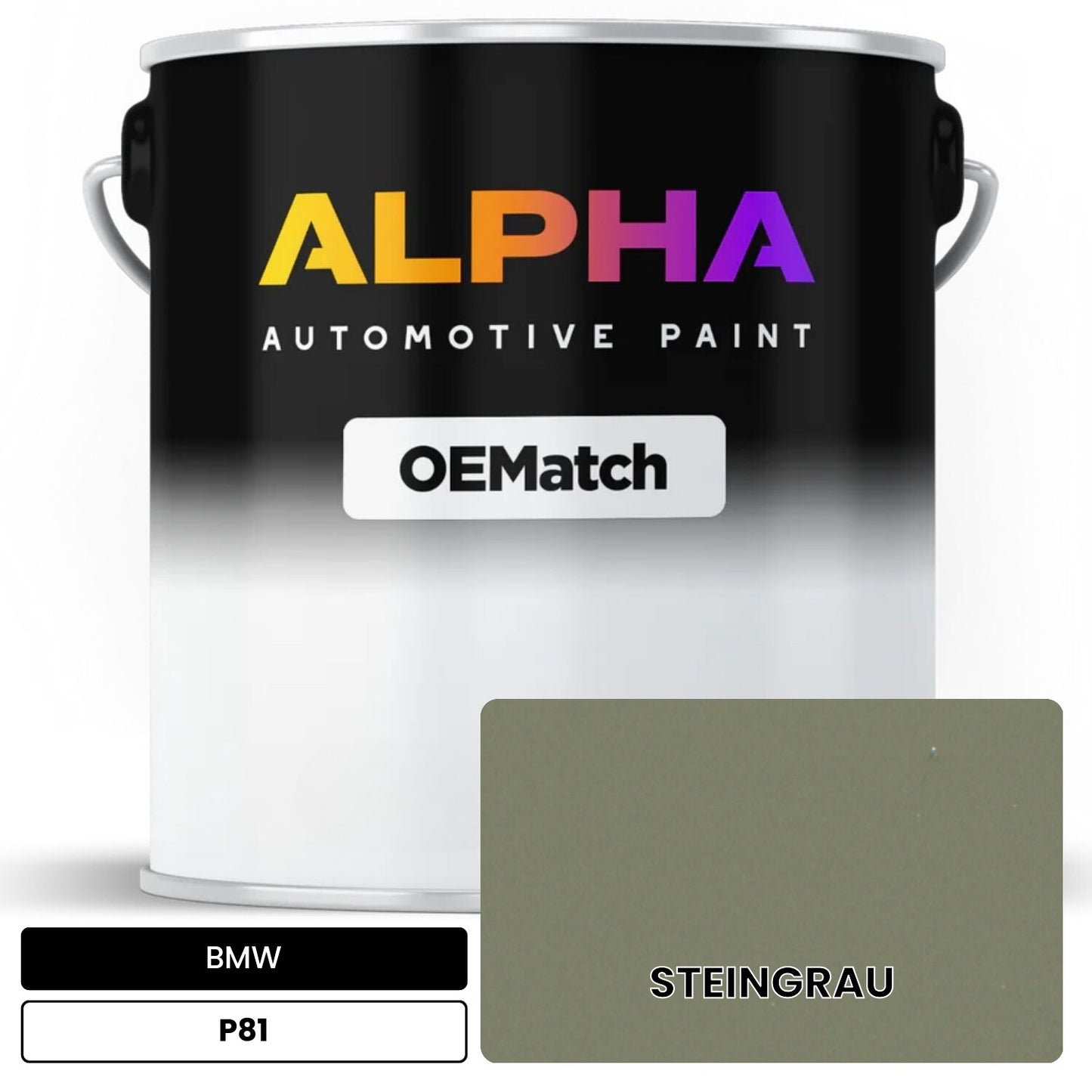 BMW STEINGRAU P81 OEMatch Basecoat