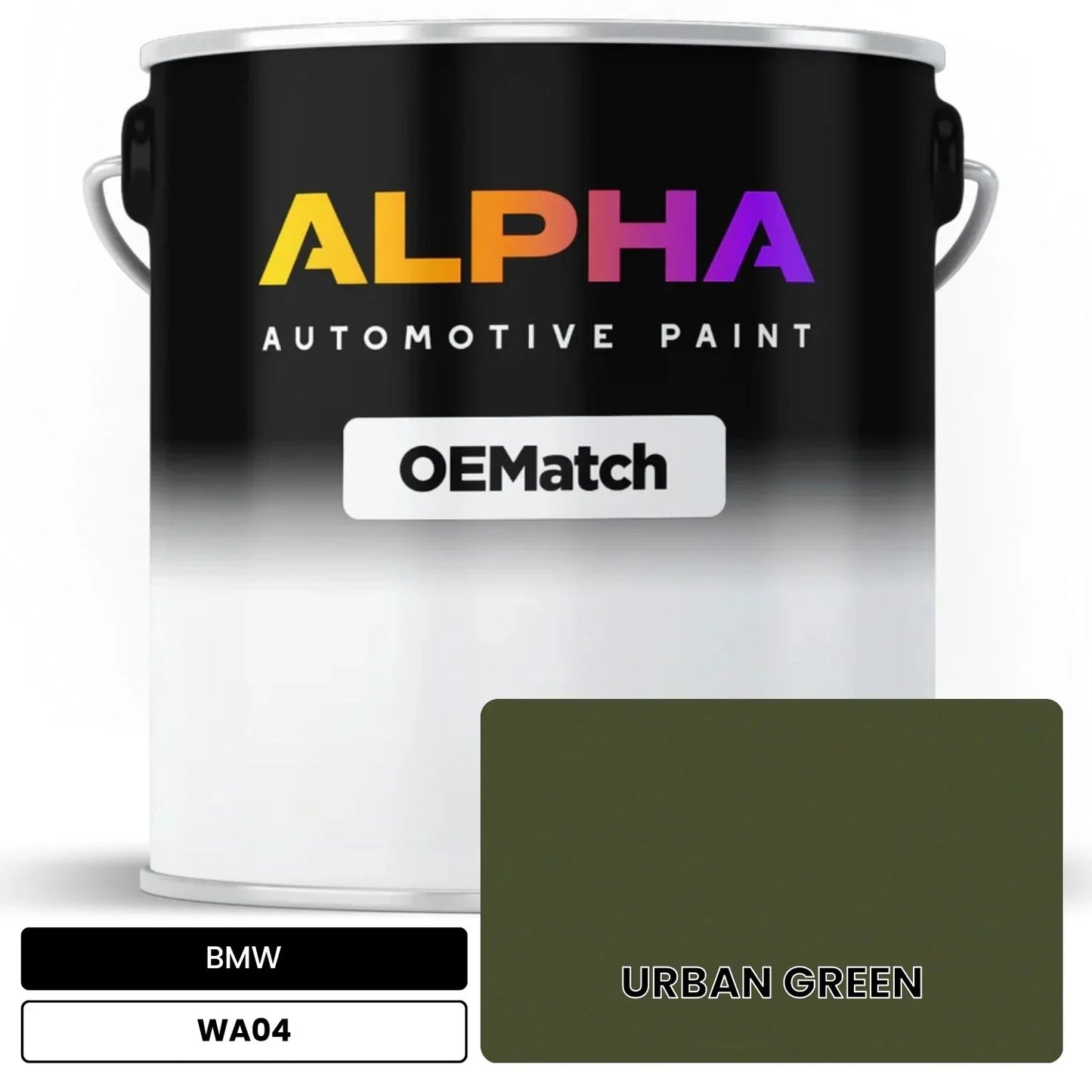 BMW URBAN GREEN WA04 OEMatch Basecoat