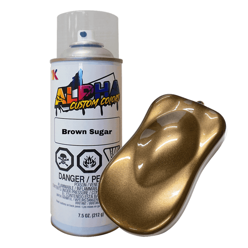 Brown Sugar Bike Paint Kit - The Spray Source - Alpha Pigments