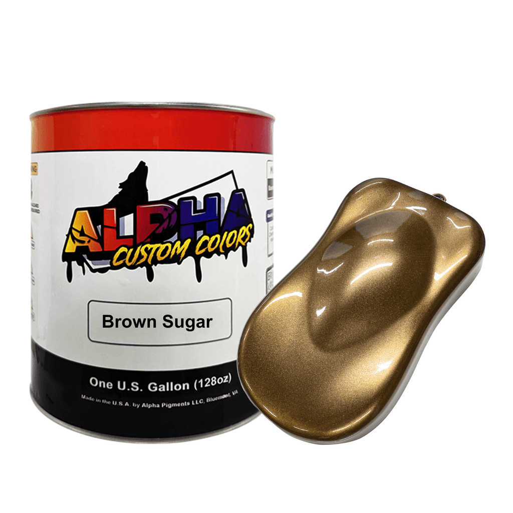 Brown Sugar Paint Basecoat Midcoat - The Spray Source - Alpha Pigments