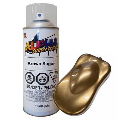 Brown Sugar Spray Can Midcoat - The Spray Source - Alpha Pigments