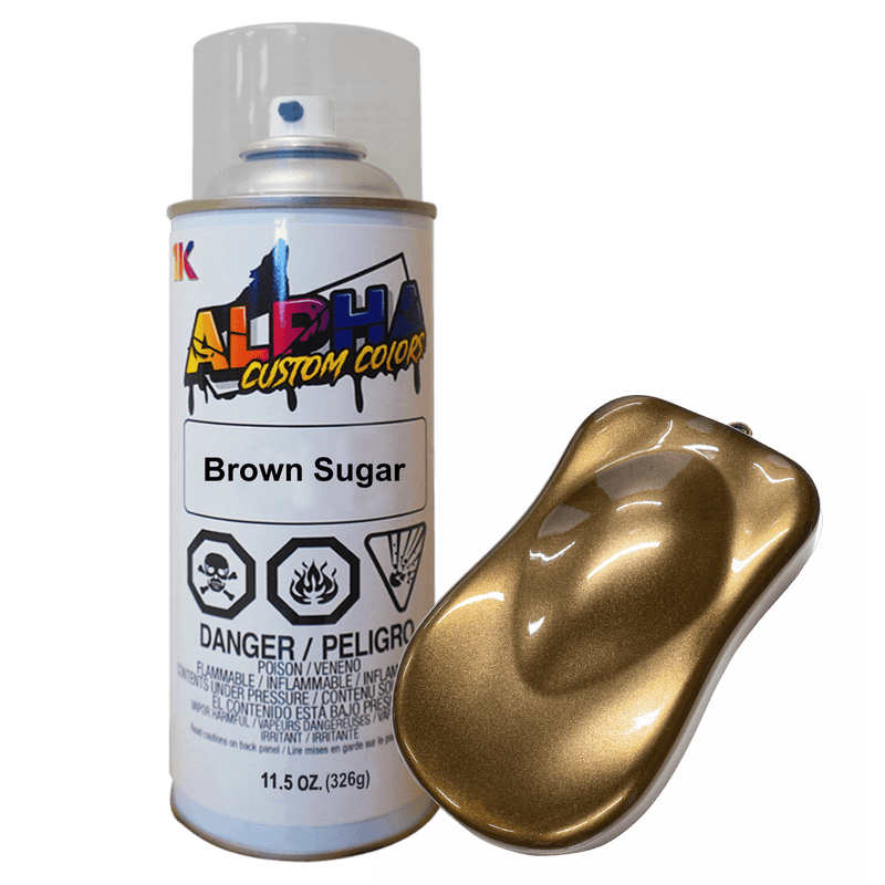 Brown Sugar Spray Can Midcoat - The Spray Source - Alpha Pigments