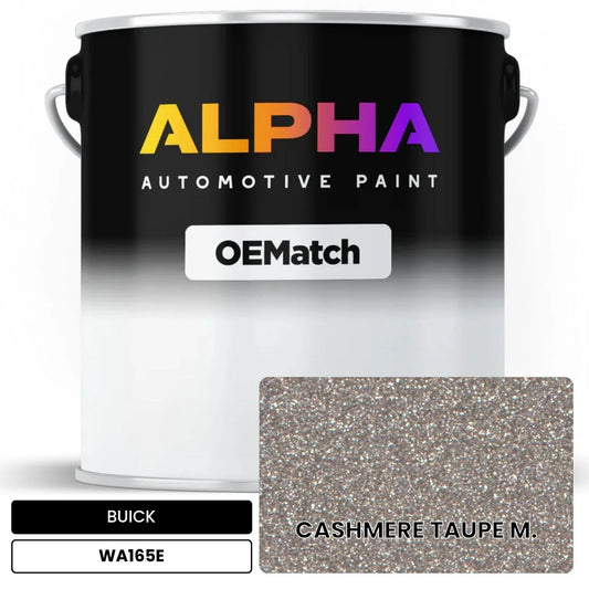 BUICK CASHMERE TAUPE M. WA165E OEMatch Basecoat
