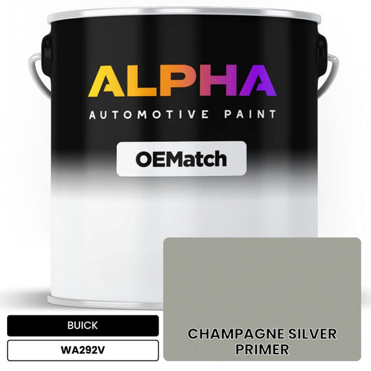 BUICK CHAMPAGNE SILVER PRIMER WA292V OEMatch Basecoat