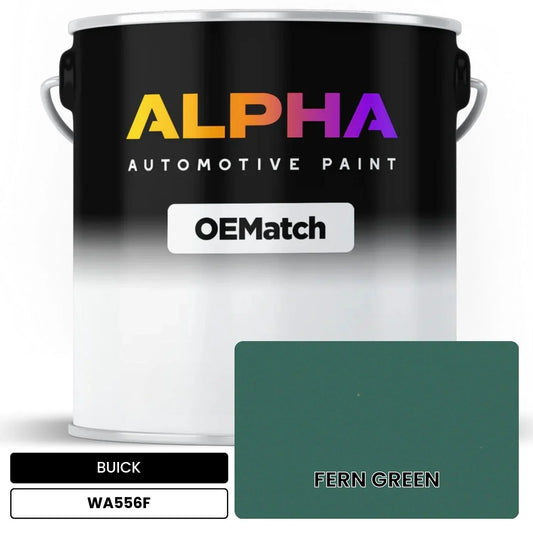 BUICK FERN GREEN WA556F OEMatch Basecoat