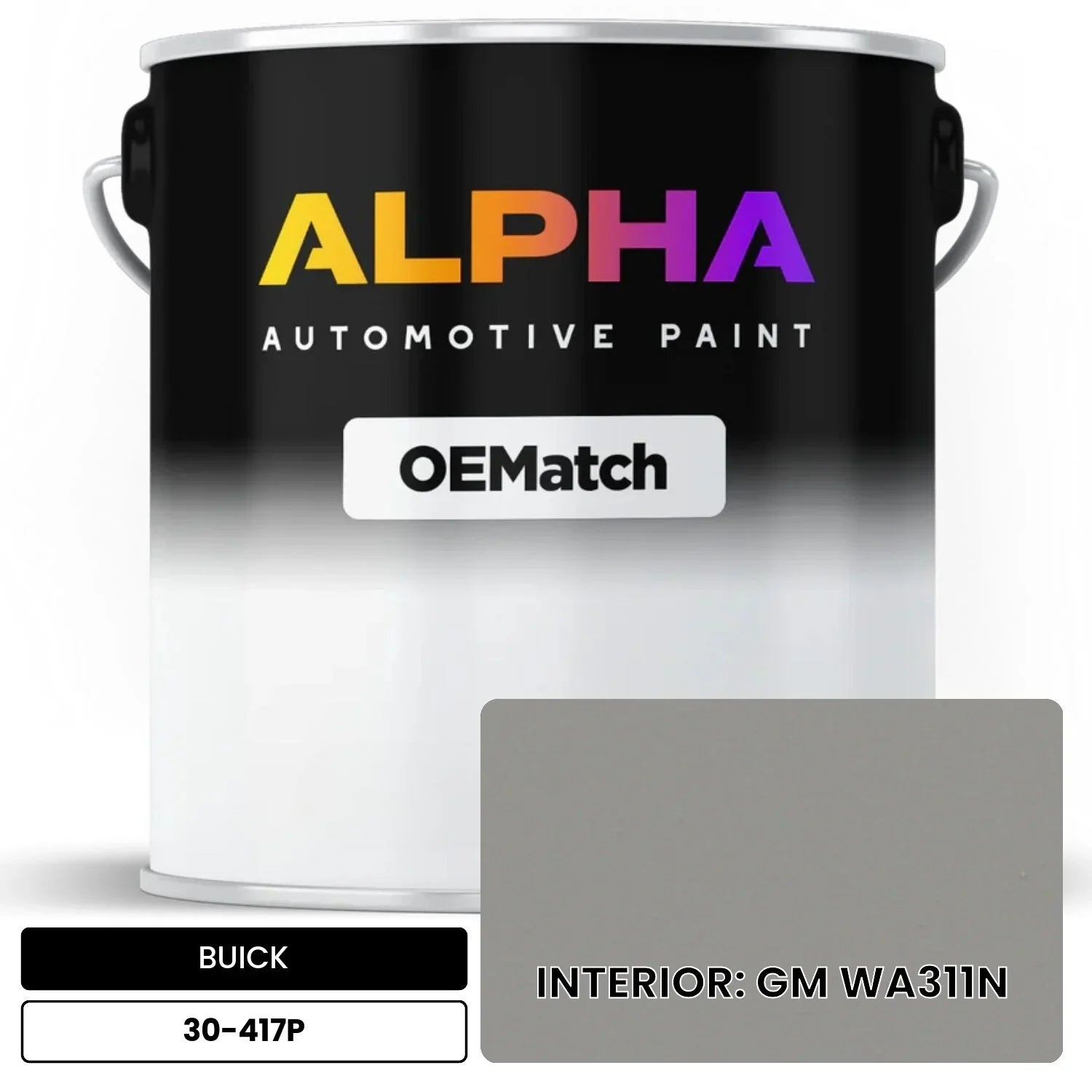 BUICK INTERIOR: GM WA311N 30-417P OEMatch Basecoat
