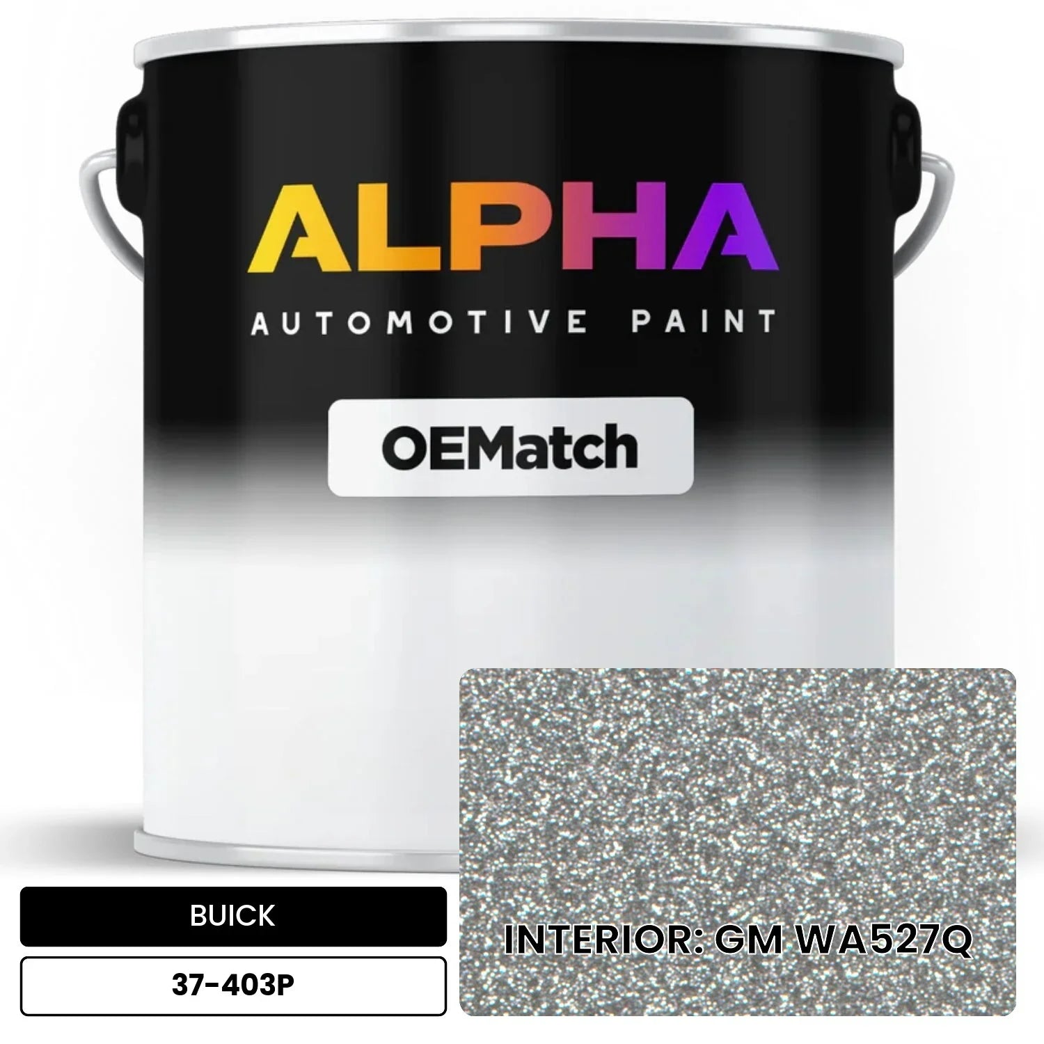 BUICK INTERIOR: GM WA527Q 37-403P OEMatch Basecoat