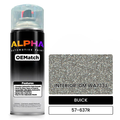 BUICK INTERIOR: GM WA733J 57-637R | OEMatch Automotive Spraycan