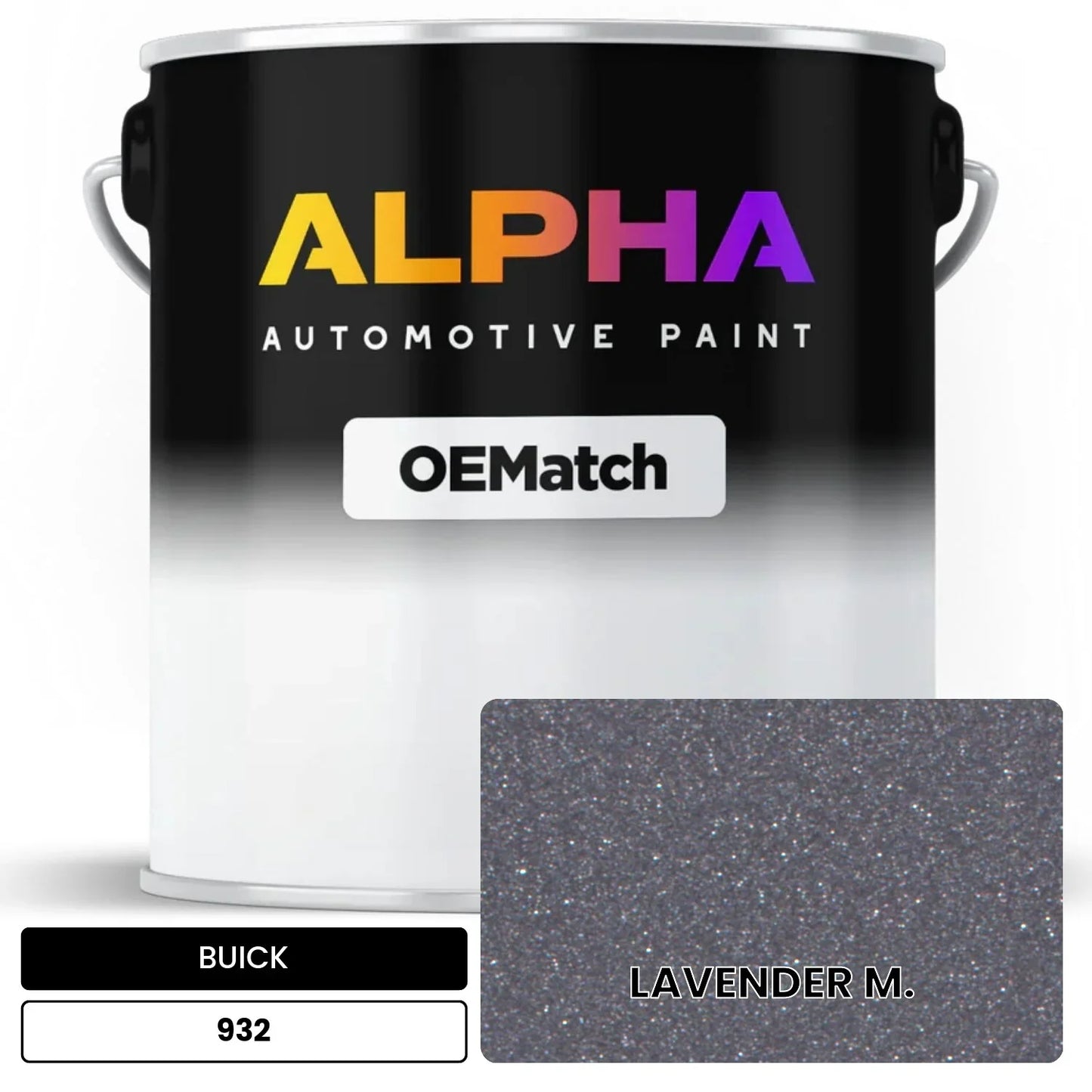 BUICK LAVENDER M. 932 OEMatch Basecoat