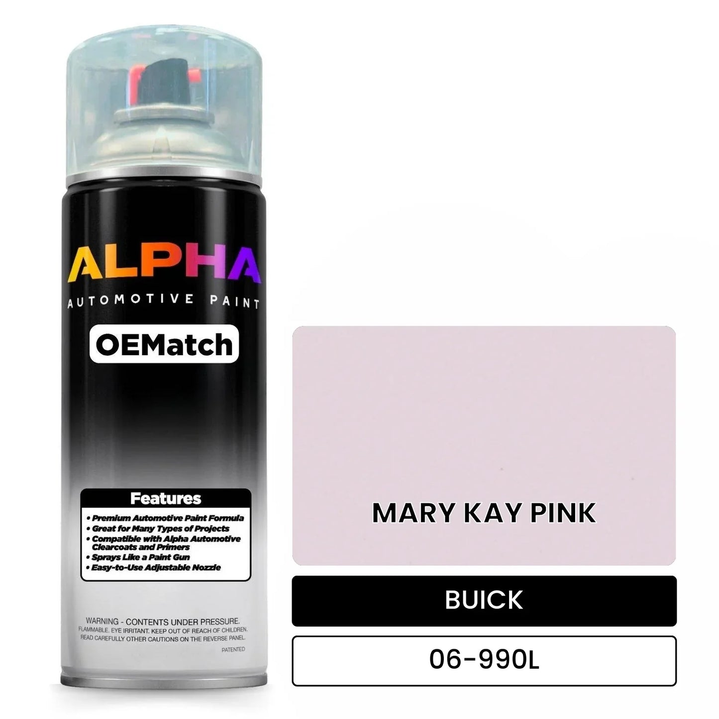 BUICK MARY KAY PINK 06-990L OEMatch Spraycan