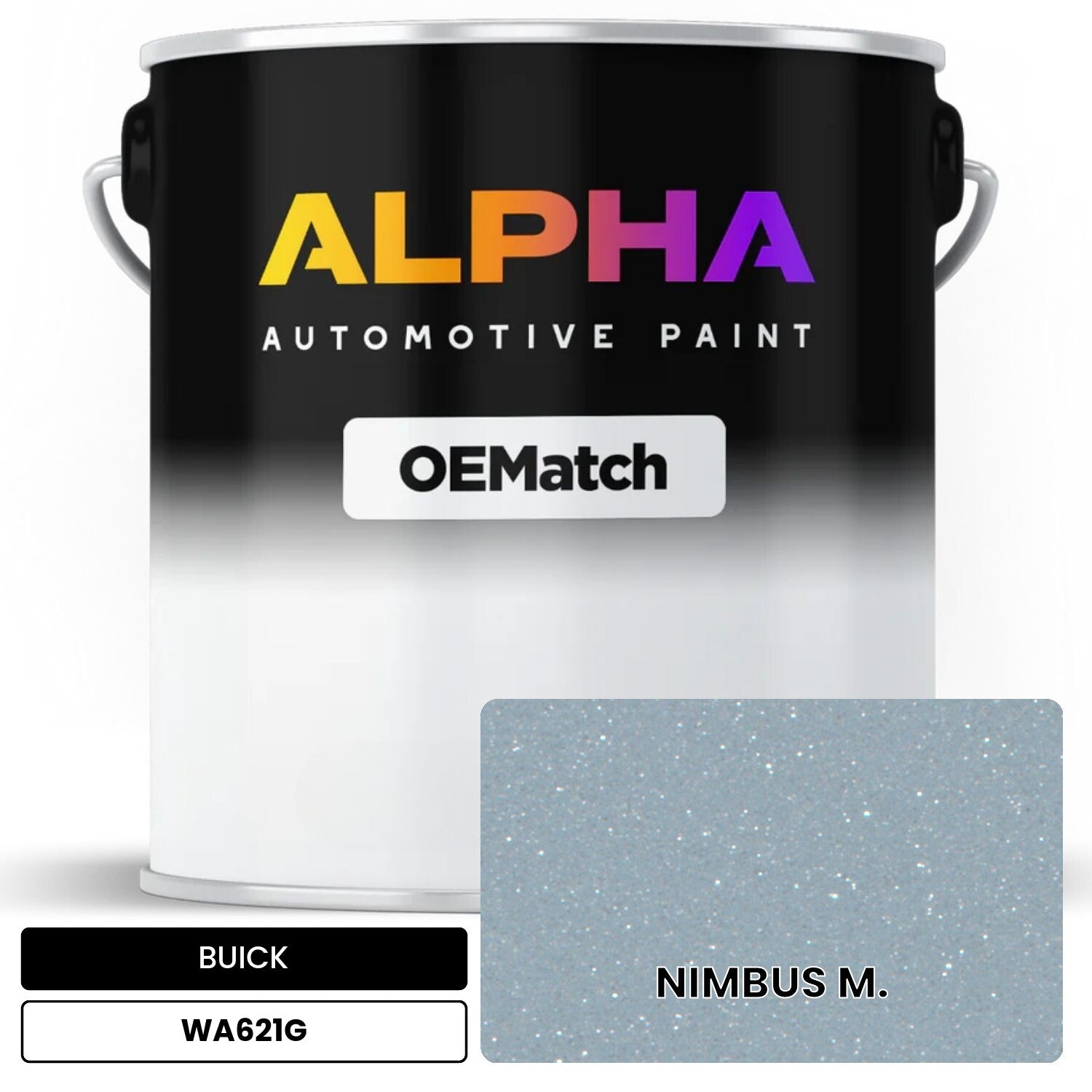BUICK NIMBUS M. WA621G OEMatch Basecoat