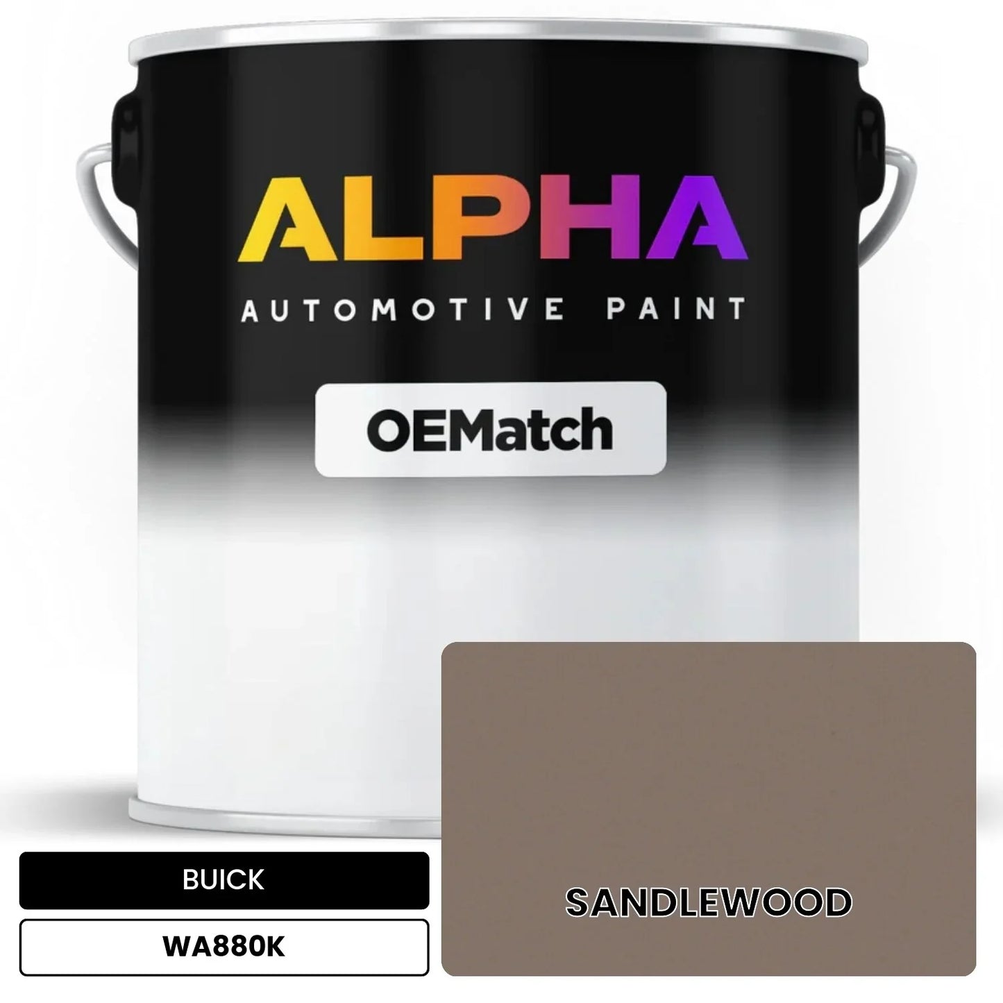 BUICK SANDLEWOOD WA880K OEMatch Basecoat