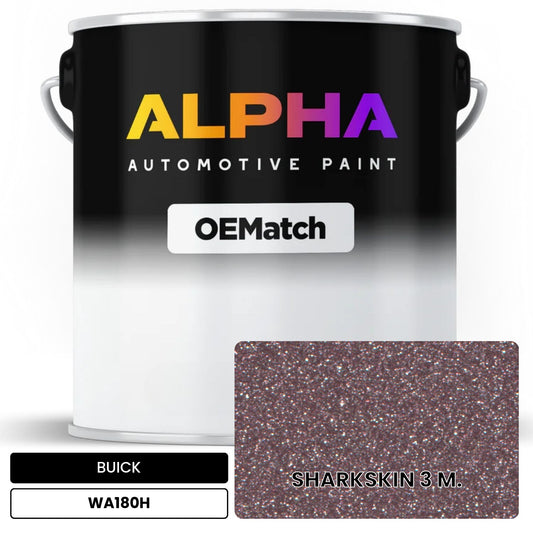 BUICK SHARKSKIN 3 M. WA180H OEMatch Basecoat
