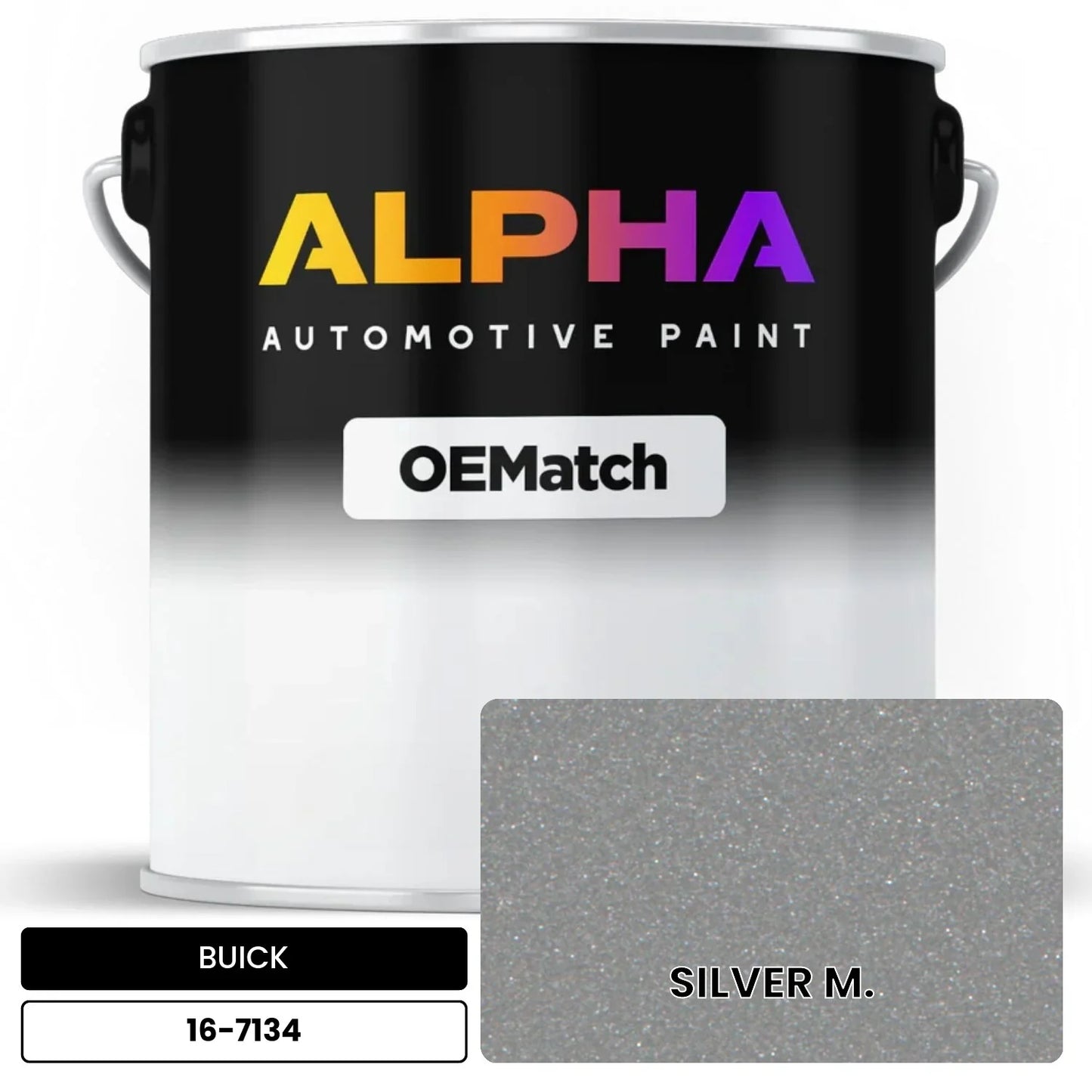 BUICK SILVER M. 16-7134 OEMatch Basecoat