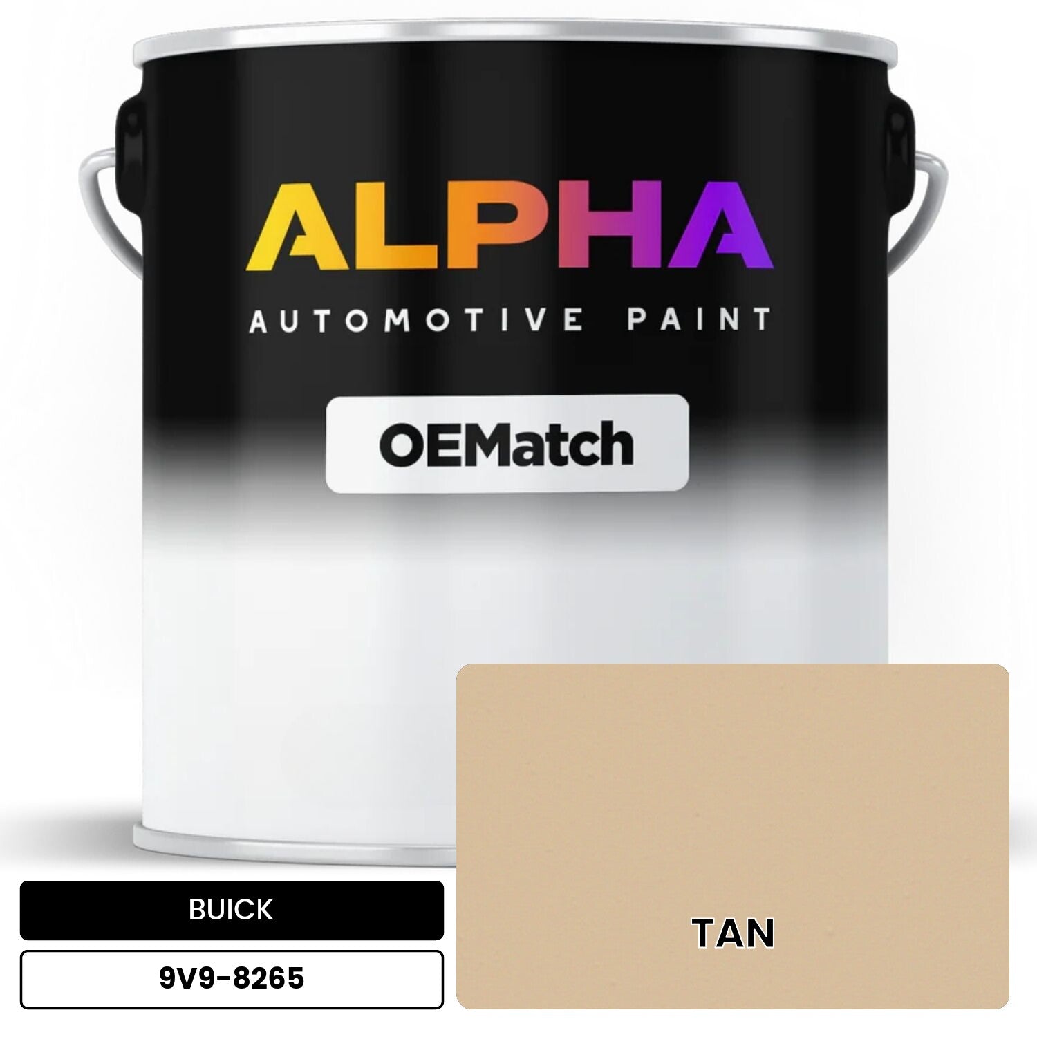 BUICK TAN 9V9-8265 OEMatch Basecoat