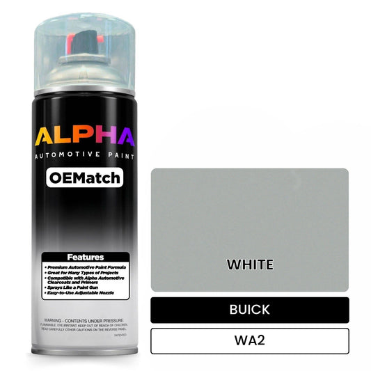 BUICK WHITE WA2 OEMatch Spraycan