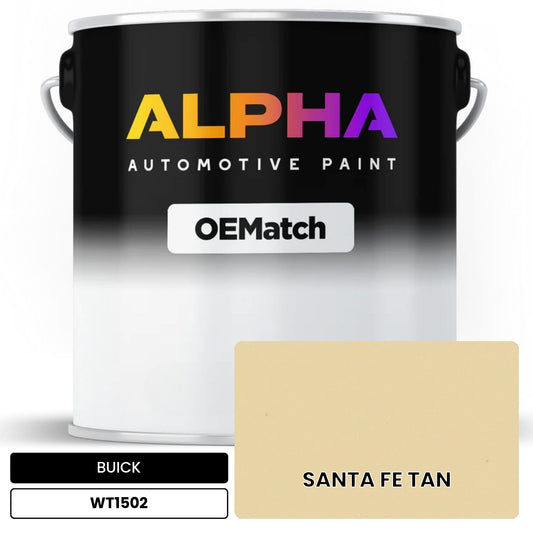 BUICK SANTA FE TAN WT1502 OEMatch Basecoat