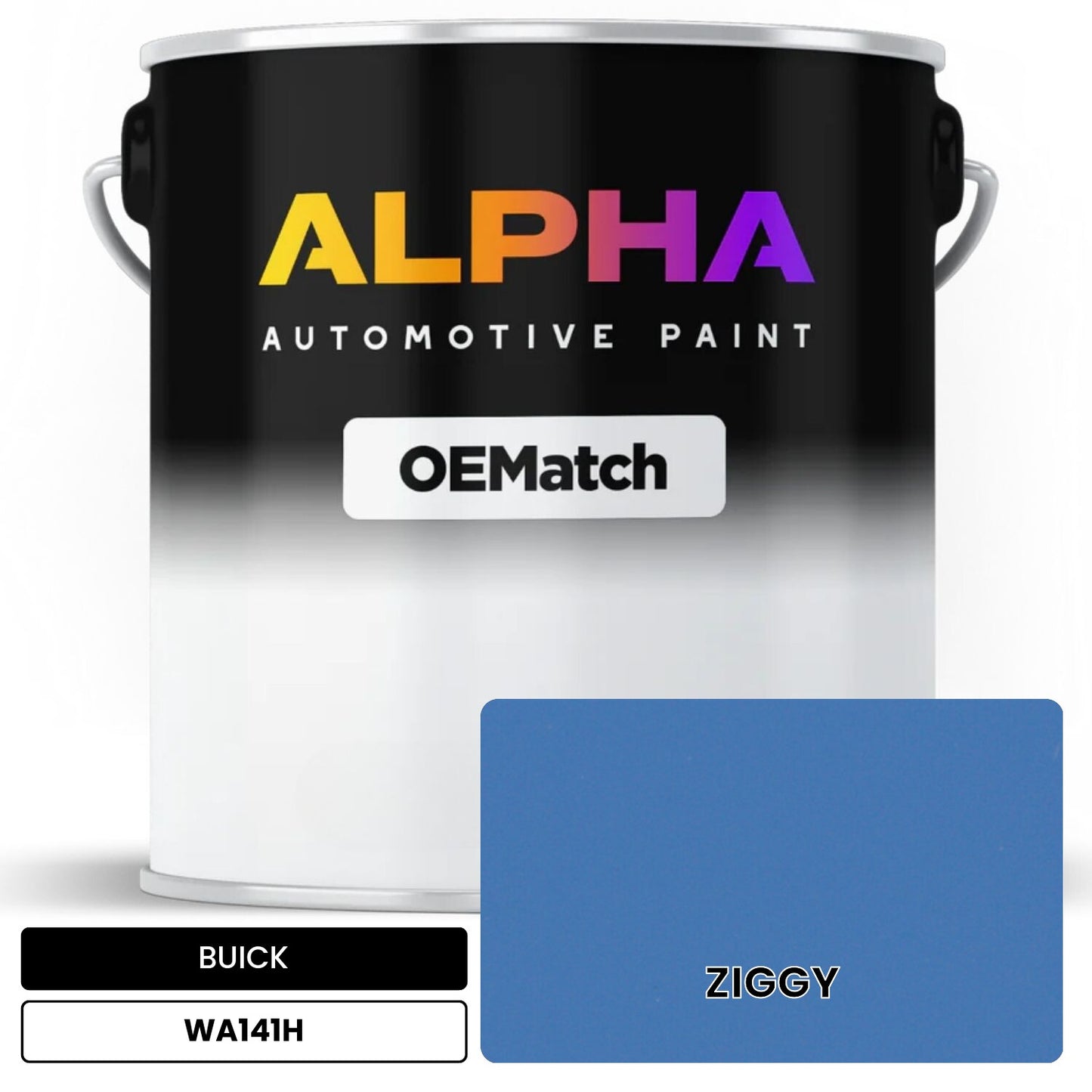 BUICK ZIGGY WA141H OEMatch Basecoat