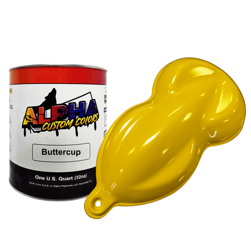 Buttercup Paint Basecoat - The Spray Source - Alpha Pigments
