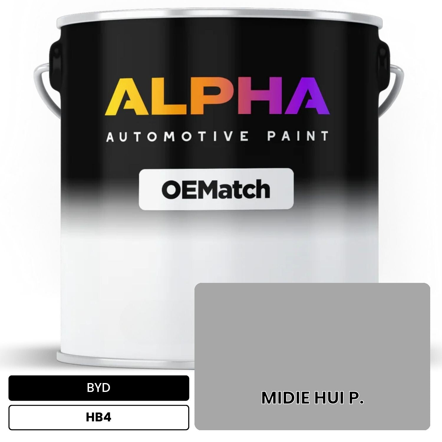 BYD MIDIE HUI P. HB4 OEMatch Basecoat