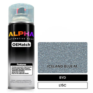 BYD ICELAND BLUE M. L15C | OEMatch Automotive Spraycan