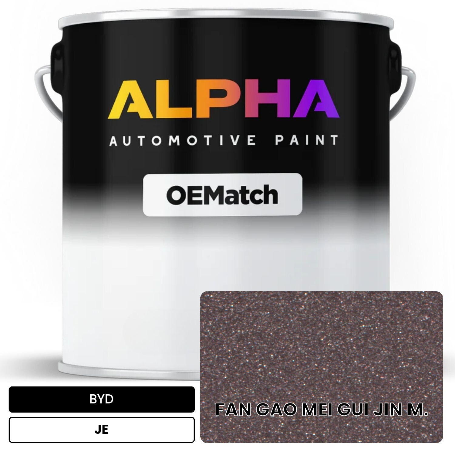 BYD FAN GAO MEI GUI JIN M. JE OEMatch Basecoat
