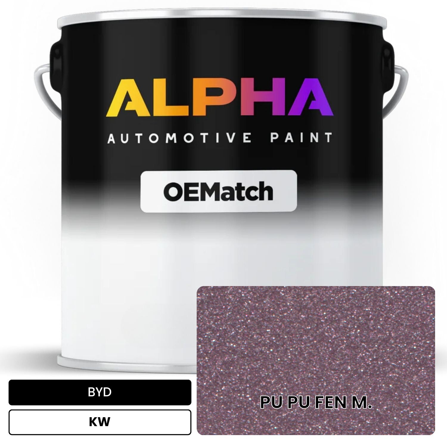 BYD PU PU FEN M. KW OEMatch Basecoat