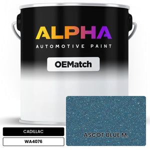 CADILLAC ASCOT BLUE M. WA4076 | OEMatch Automotive Basecoat