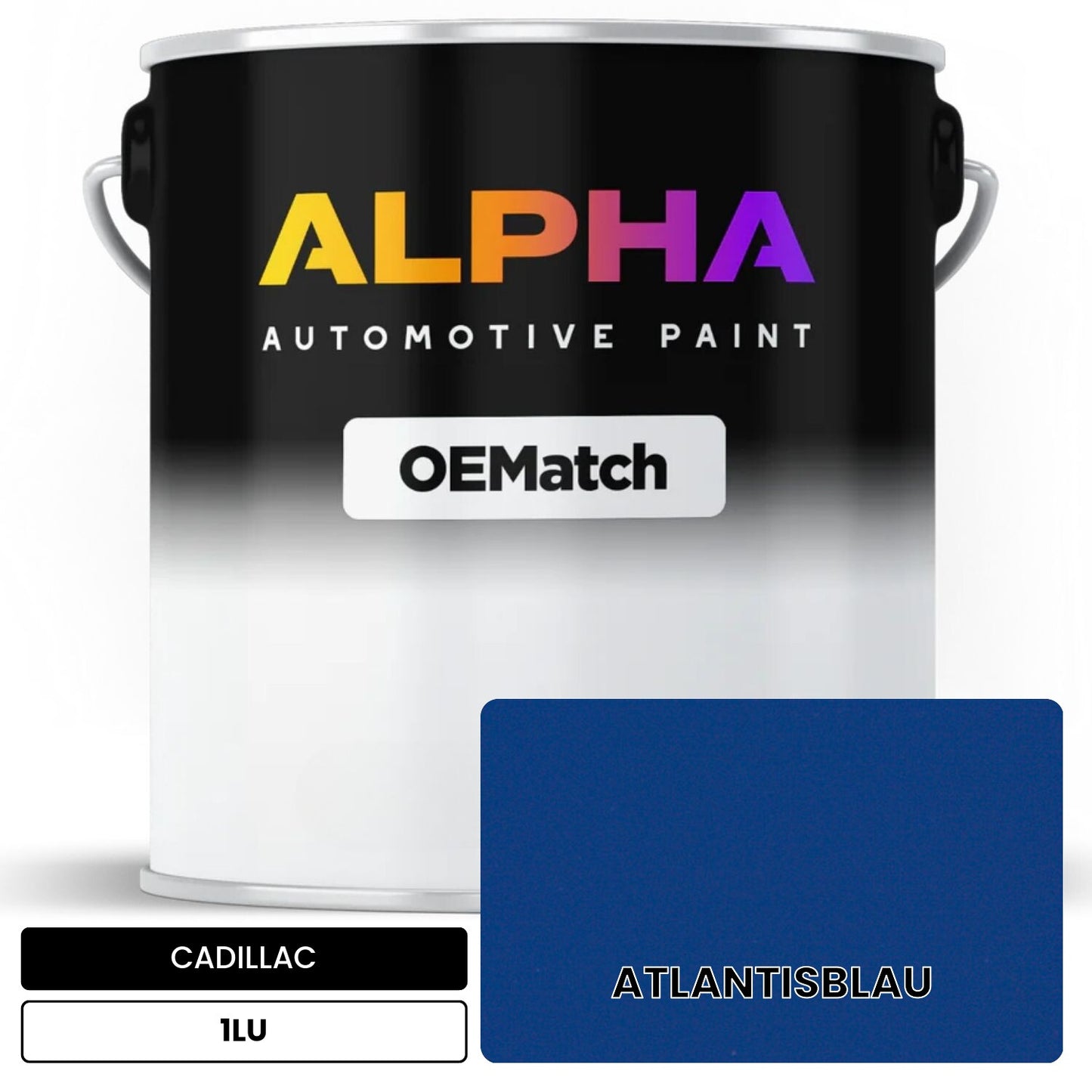 CADILLAC ATLANTISBLAU 1LU OEMatch Basecoat