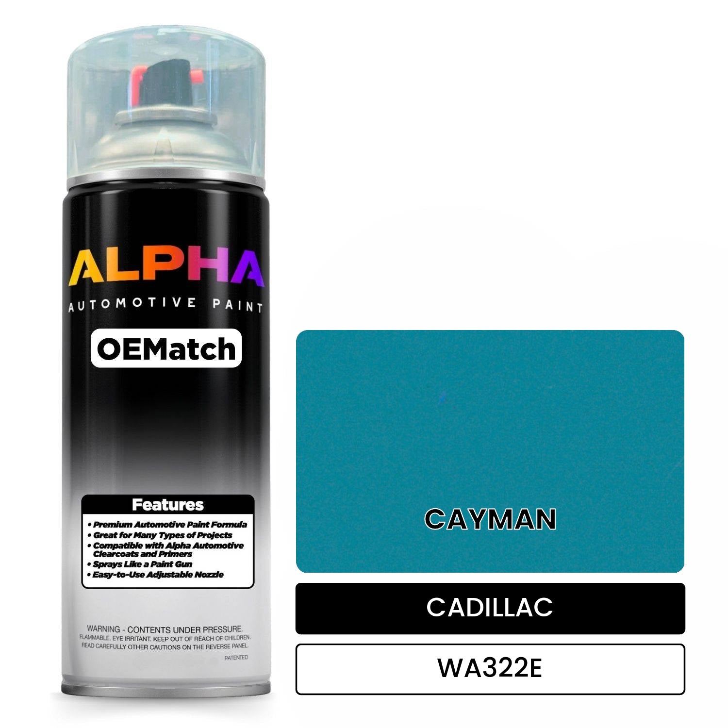 CADILLAC CAYMAN WA322E OEMatch Spraycan
