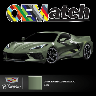 Cadillac Dark Emerald Metallic | OEM Drop-In Pigment - The Spray Source - Alpha Pigments