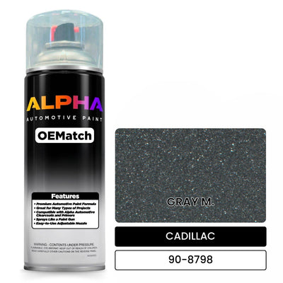 CADILLAC GRAY M. 90-8798 | OEMatch Automotive Spraycan