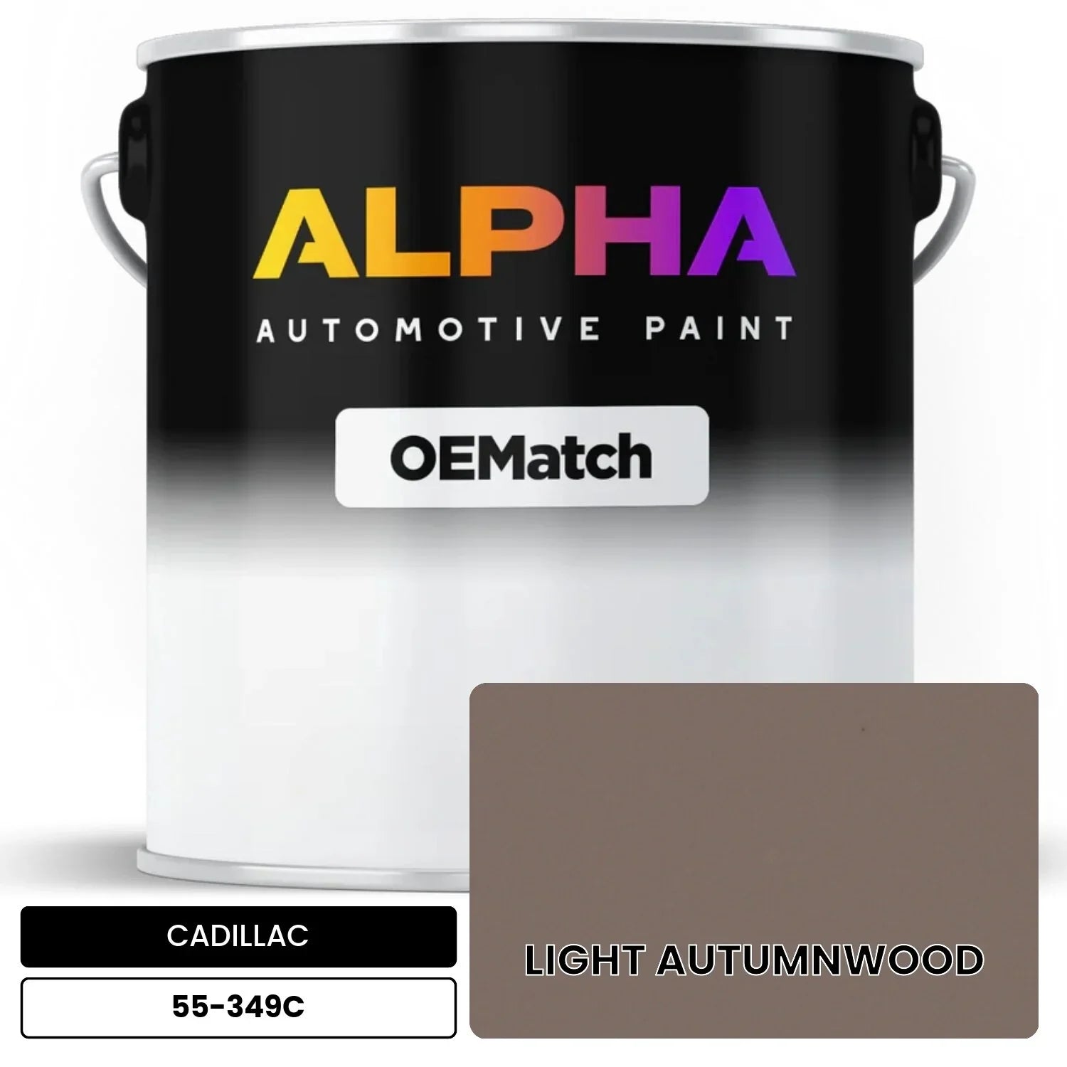 CADILLAC LIGHT AUTUMNWOOD 55-349C OEMatch Basecoat