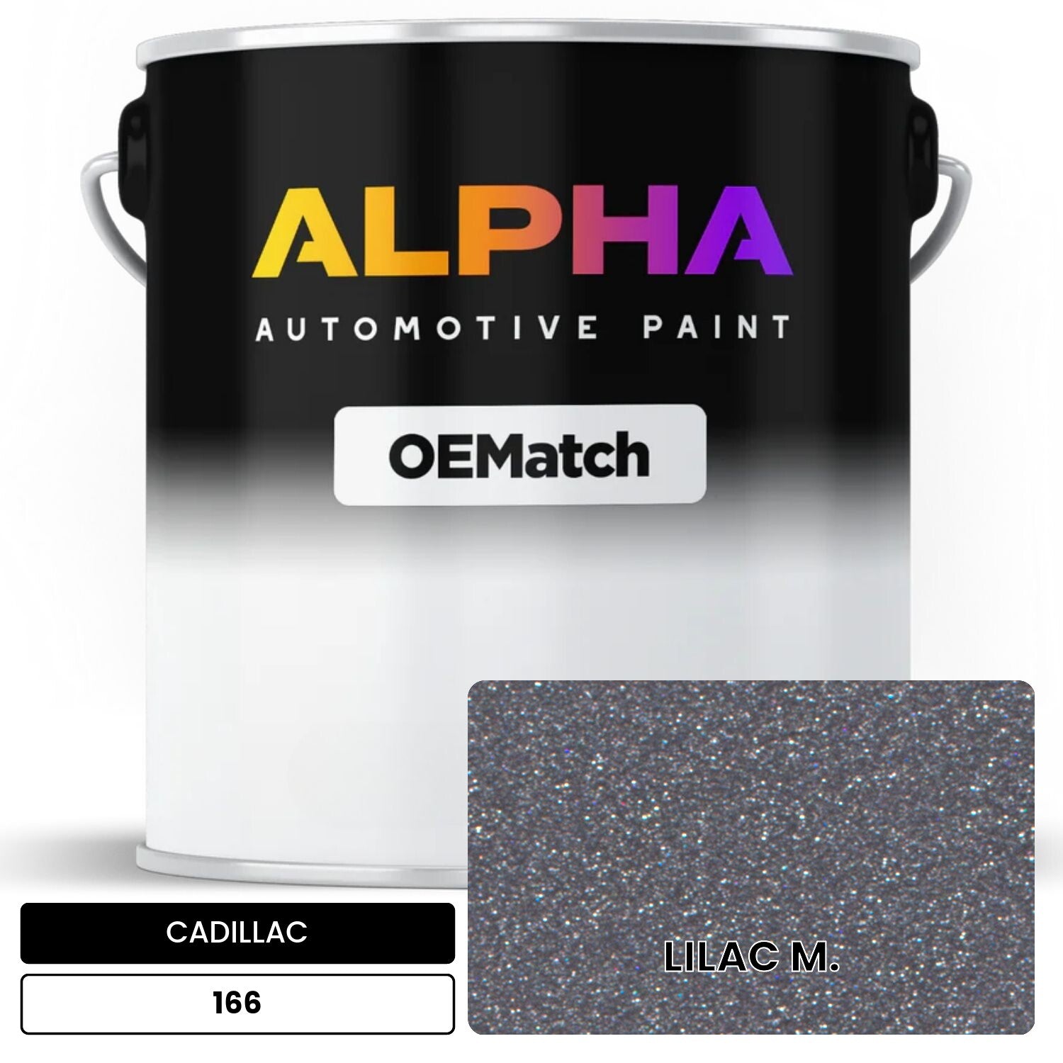 CADILLAC  166 OEMatch Basecoat