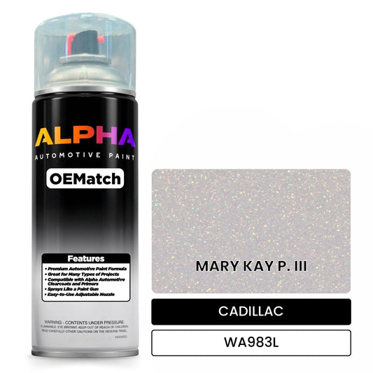 CADILLAC MARY KAY P. III WA983L OEMatch Spraycan