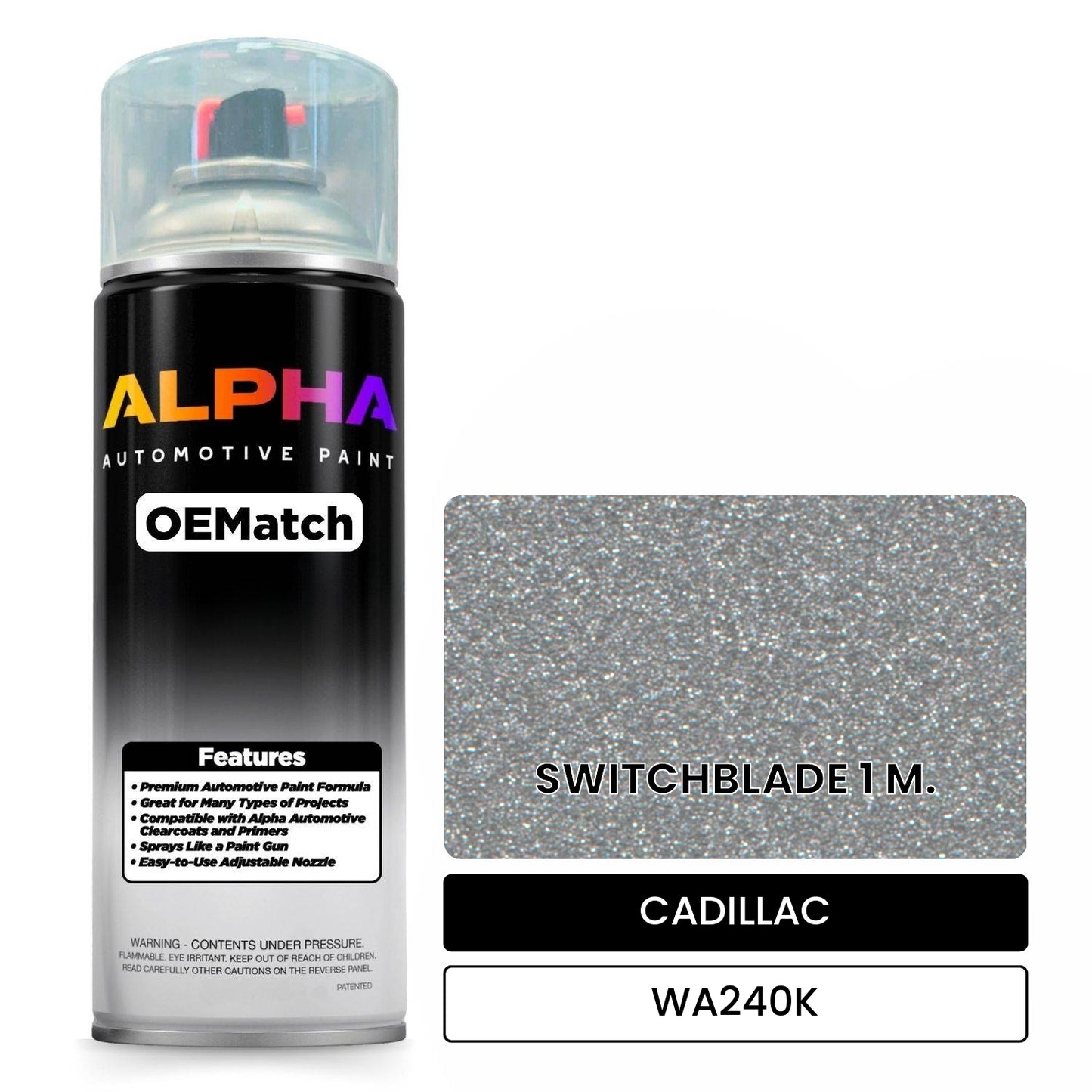 CADILLAC SWITCHBLADE 1 M. WA240K OEMatch Spraycan