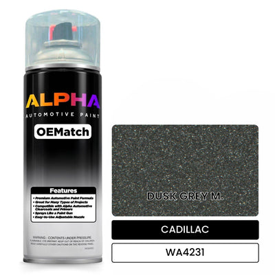 CADILLAC DUSK GREY M. WA4231 | OEMatch Automotive Spraycan