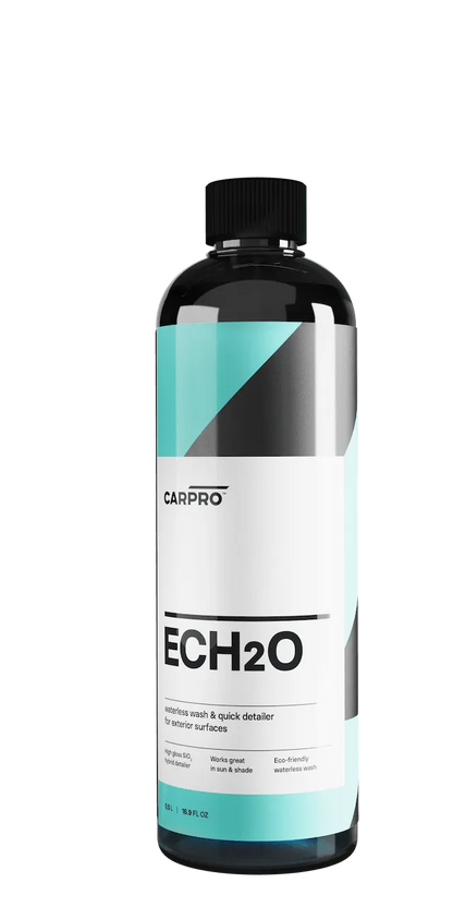 CarPro ECH2O waterless wash and quick detailer bottle for exterior surfaces
