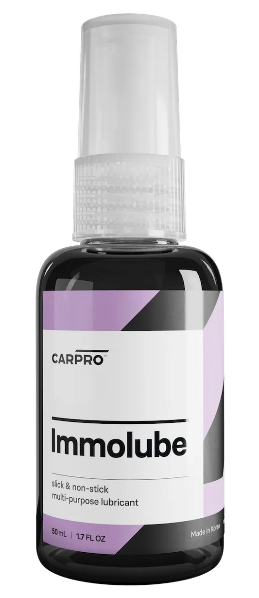 CarPro Immolube 50ml spray bottle, slick and non-stick multi-purpose lubricant