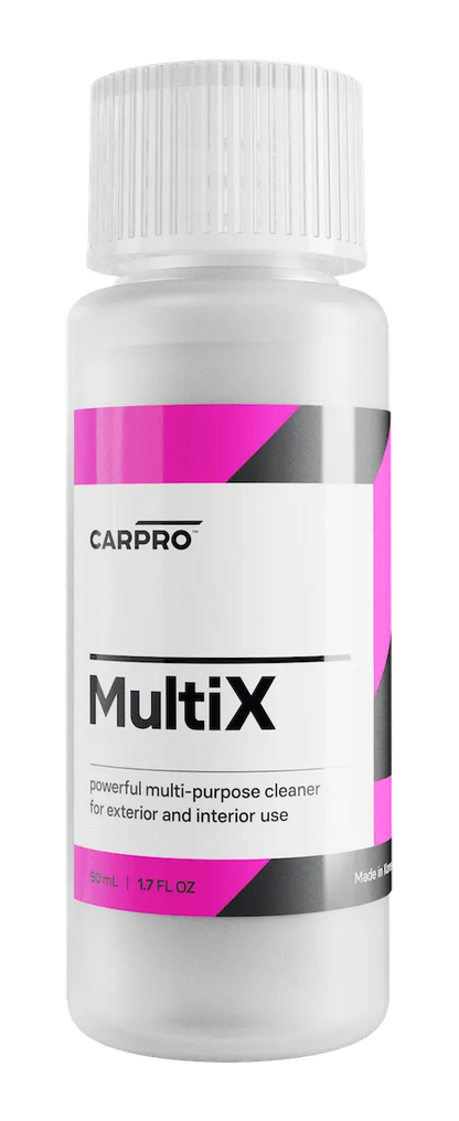 CarPro MultiX 50ml powerful multi-purpose cleaner bottle for exterior and interior car use