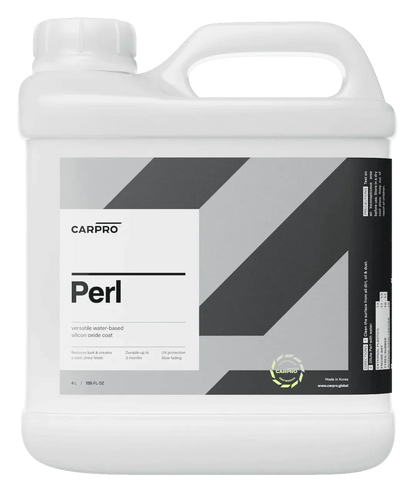 4-liter CarPro Perl versatile water-based silicon oxide coat container for car surface shine