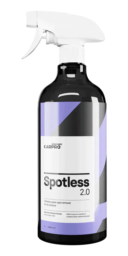 CarPro Spotless 2.0 water spot remover spray bottle for cars and surfaces