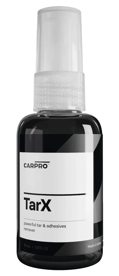 CarPro TarX powerful tar and adhesive remover spray bottle 50ml for car care