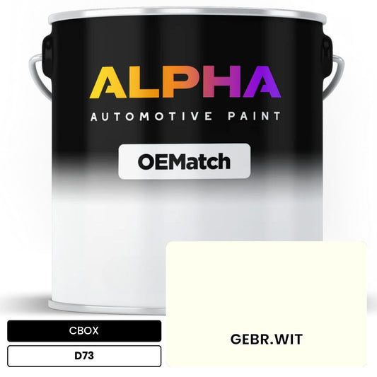CBOX GEBR.WIT D73 OEMatch Basecoat