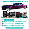 Celestial Purple Car Kit (Black Ground Coat) - The Spray Source - Alpha Pigments