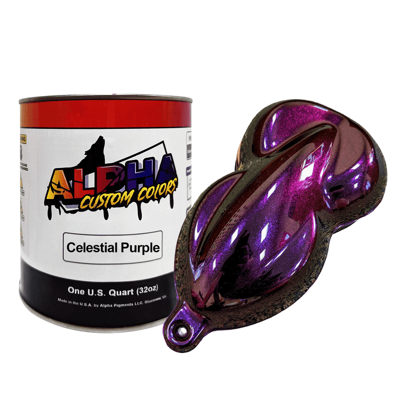 Celestial Purple Paint Basecoat - The Spray Source - Alpha Pigments