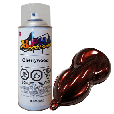 Cherrywood Spray Can Midcoat - The Spray Source - Alpha Pigments