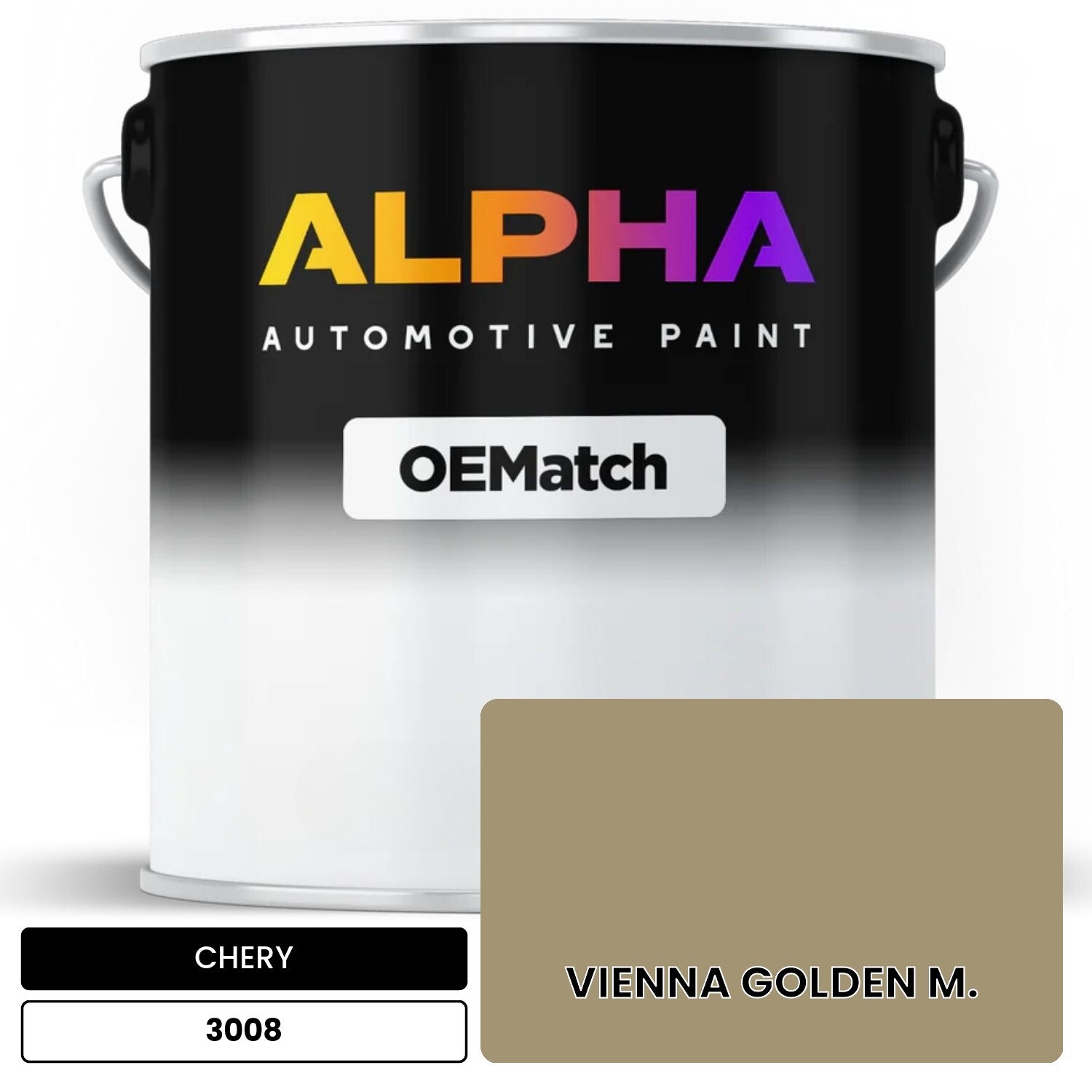 CHERY VIENNA GOLDEN M. 3008 OEMatch Basecoat