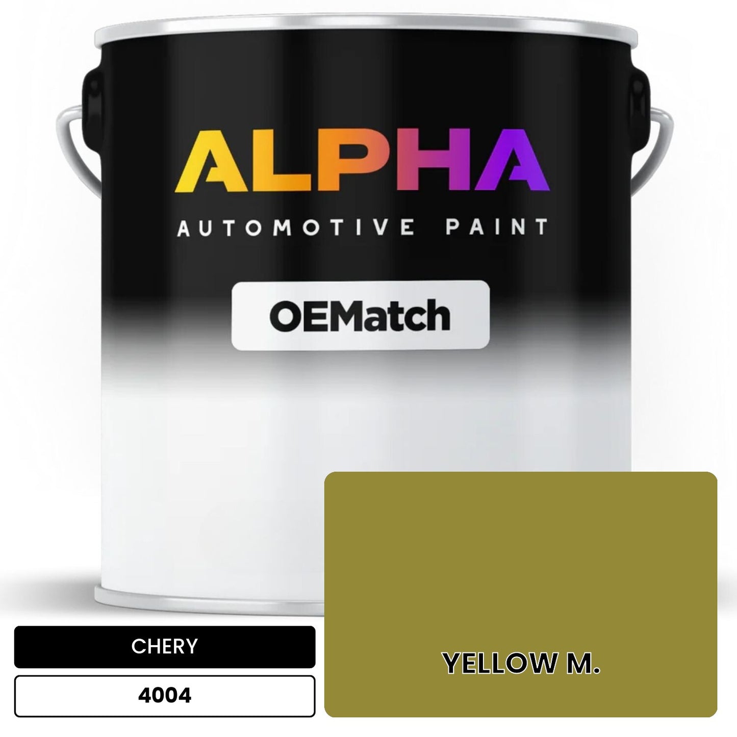 CHERY YELLOW M. 4004 OEMatch Basecoat