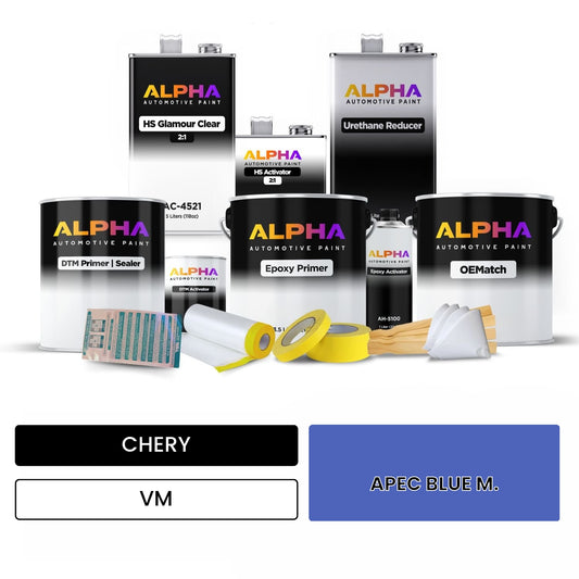 CHERY APEC BLUE M. VM OEMatch Vehicle Paint Kit
